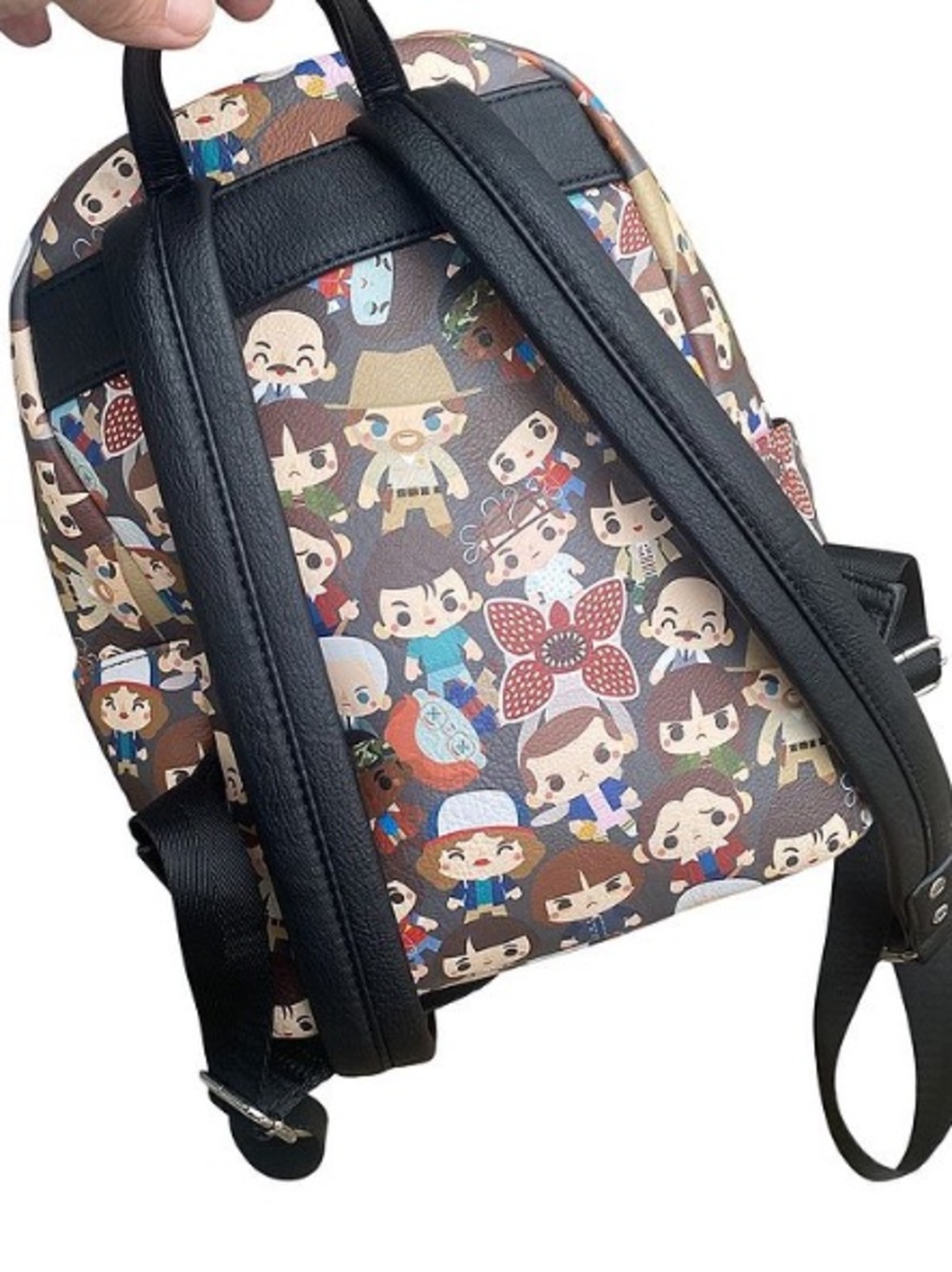 Loungefly Stranger Things Print Mini Backpack - Picture 4 of 8